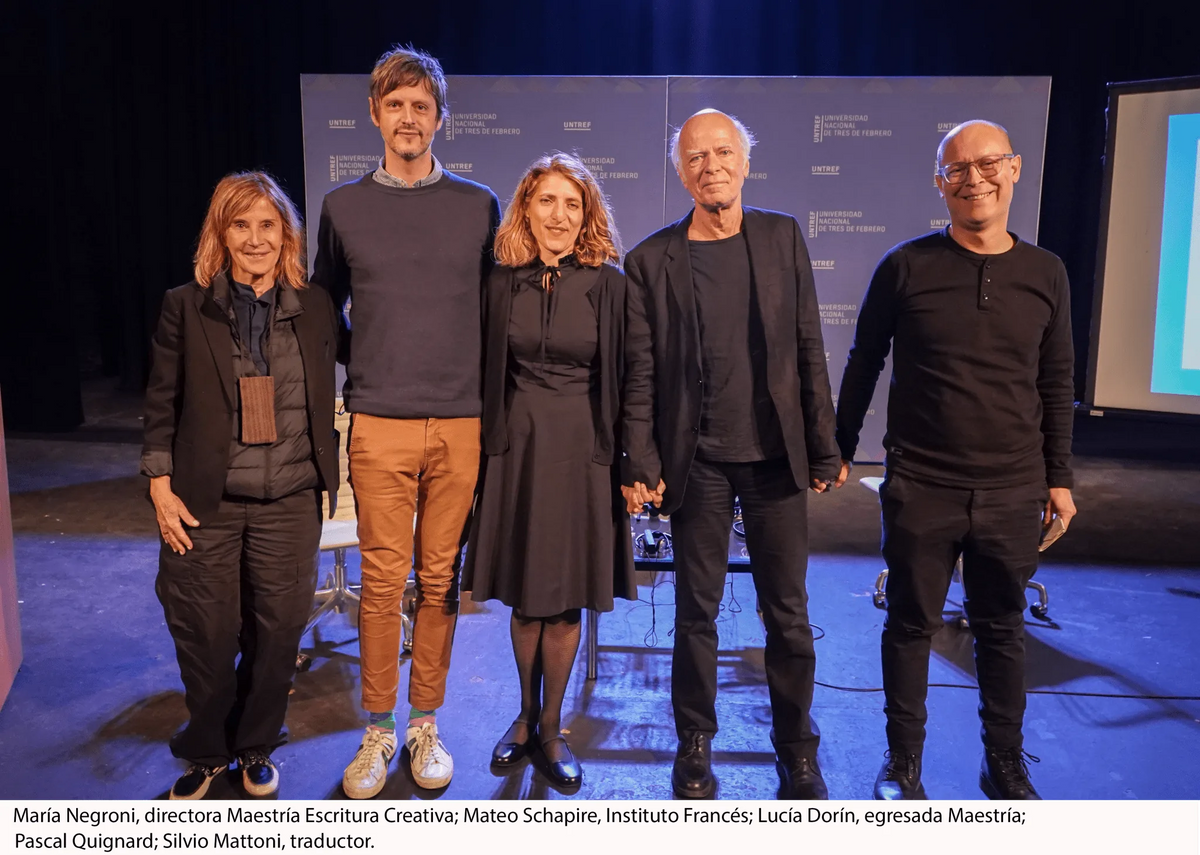 Pascal Quignard por María Negroni