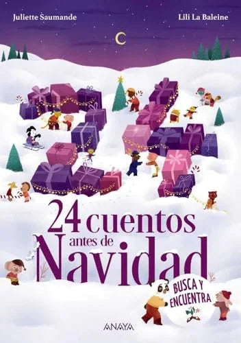 Libro 24 CUENTOS ANTES DE NAVIDAD de SAUMANDE JULIETTE en Colombia, infantil