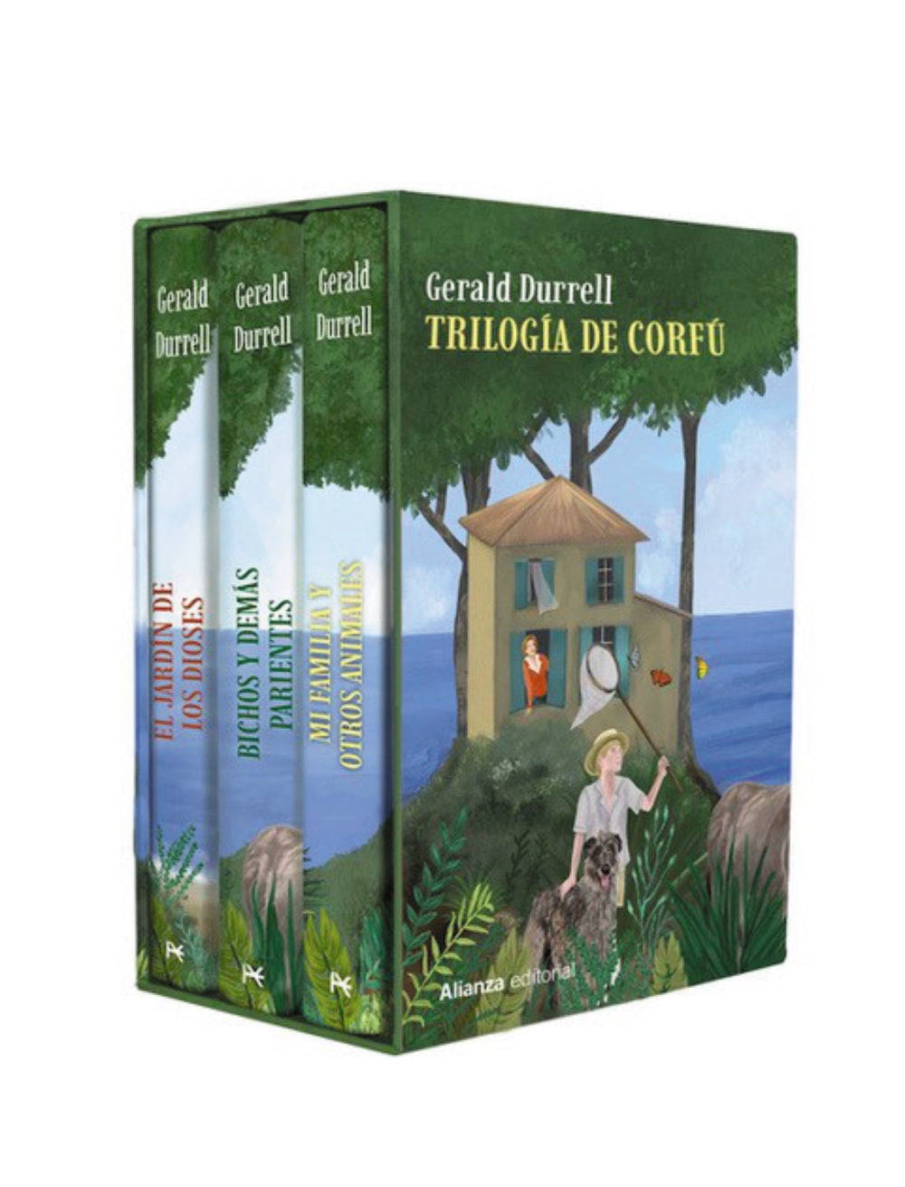 Libro Trilogía De Corfú - Estuche