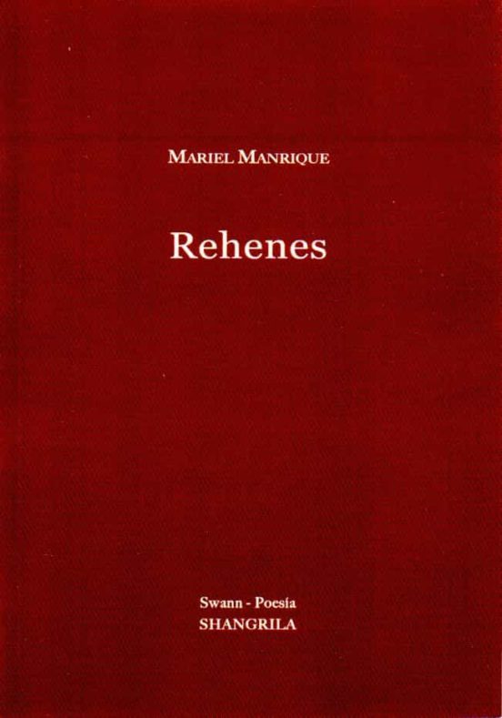 Libro REHENES de MANRIQUE MANUEL en Colombia, poesia