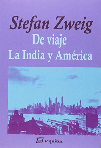 Libro DE VIAJE LA INDIA Y AMERICA de ZWEIG STEFAN en Colombia, literatura
