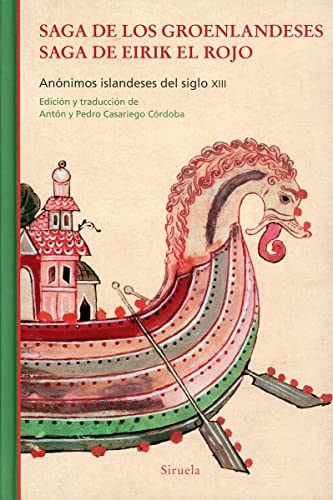 Libro SAGA DE LOS GROENLANDESES SAGA DE EIRIK EL ROJO de ANONIMOS ISLANDESES DEL SIGLO en Colombia, literatura