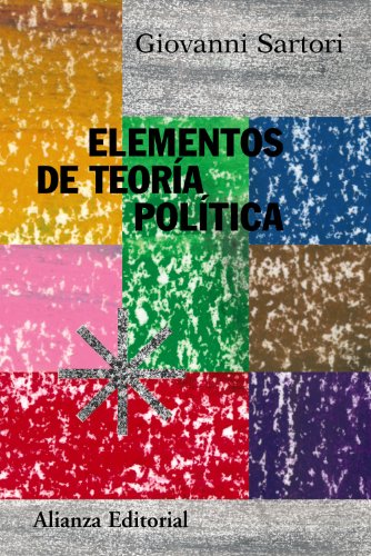 Libro ELEMENTOS DE TEORIA POLITICA de SARTORI GIOVANNI en Colombia, politica
