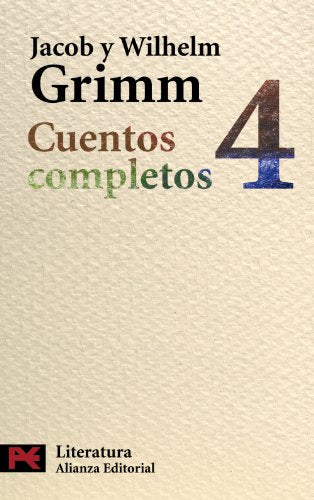 Libro CUENTOS COMPLETOS 4 de GRIMM JACOBO Y WILHELM en Colombia, literatura