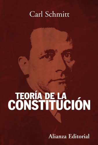 Libro TEORIA DE LA CONSTITUCION de SCMITHT CARL en Colombia, politica