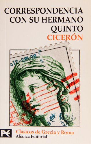 Libro CORRESPONDENCIA CON SU HERMANO QUINTO de CICERON en Colombia, filosofia