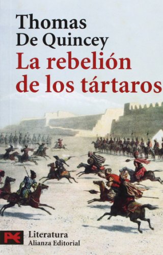 Libro LA REBELION DE LOS TARTAROS de DE QUINCEY THOMAS en Colombia, literatura