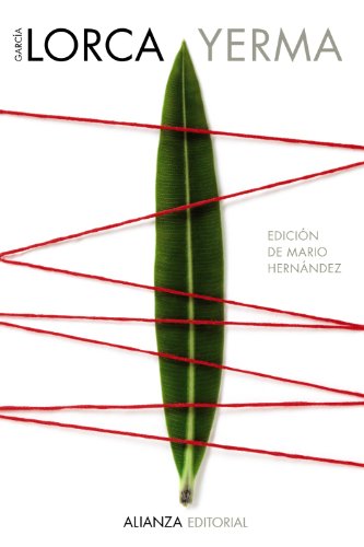 Libro YERMA de GARCIA LORCA FEDERICO en Colombia, literatura