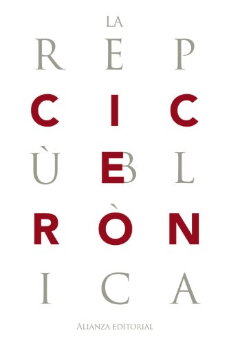 Libro LA REPUBLICA de CICERON en Colombia, politica