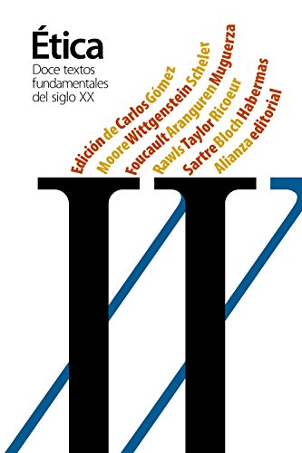 Libro ETICA DOCE TEXTOS FUNDAMENTALES DEL SIGLO XX de GOMEZ CARLOS ED. en Colombia, etica