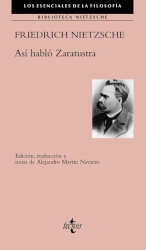 Libro ASI HABLO ZARATUSTRA de NIETZSCHE FRIEDRICH en Colombia, filosofia