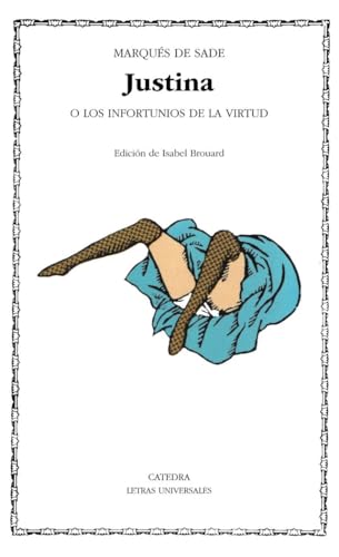 Libro JUSTINA de MARQUES DE SADE en Colombia, literatura