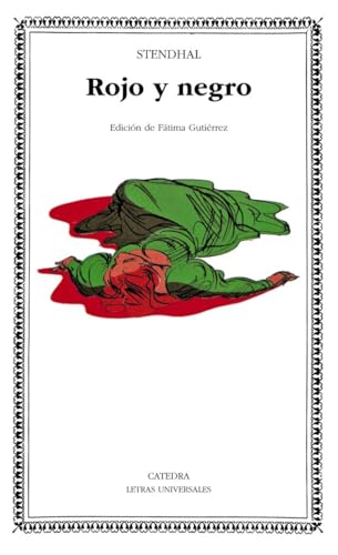 Libro ROJO Y NEGRO de STENDHAL en Colombia, literatura