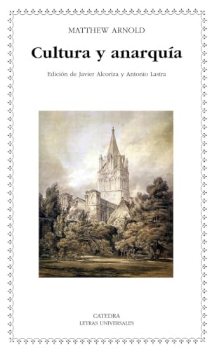 Libro CULTURA Y ANARQUIA de MATTHEW ARNOLD en Colombia, ensayo