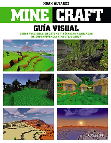 Libro MINECRAFT: GUIA VISUAL CONSTRUCCIONES REDSTONE Y TECNICAS AVANZADAS DE SUPERVIVENCIA Y MULTIJUGADOR (LIBROS SINGULARES) de NOAH ALVAREZ en Colombia, diseño