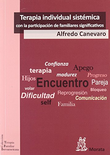 Libro TERAPIA INDIVIDUAL SISTEMICA de CANEVARO ALFREDO en Colombia, psicologia