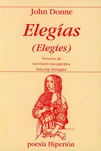 Libro ELEGIAS (ELEGIES) (ED BILINGÜE INGLES CASTELLANO) de DONNE JOHN en Colombia, poesia