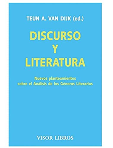 Libro DISCURSO Y LITERATURA NUEVOS PLANTEAMIENTOS de VAN DIJK TEUN A. en Colombia, lingüística