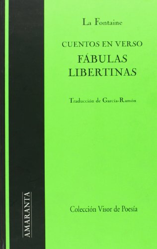 Libro CUENTOS EN VERSO FABULAS LIBERTINAS de LA FONTAINE en Colombia, poesia