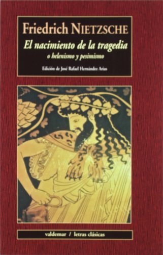 Libro EL NACIMIENTO DE LA TRAGEDIA O HELENISMO de NIETZSCHE FRIEDRICH en Colombia, filosofia