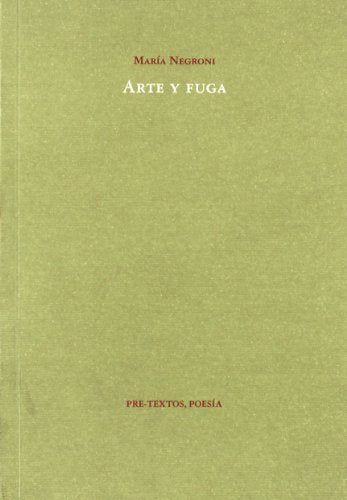 Libro ARTE Y FUGA de NEGRONI MARIA en Colombia, poesia
