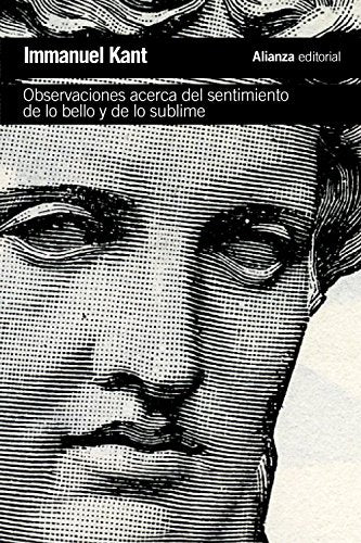 Libro OBSERVACIONES ACERCA DEL SENTIMIENTO DE LO BELLO Y DE LO SUBLIME de KANT IMMANUEL en Colombia, filosofia