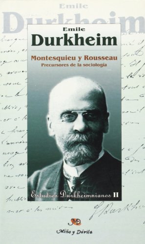 Libro Montesquieu Y Rousseau: Precursores De L