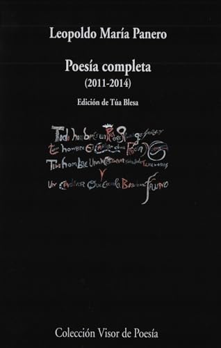 Libro POESIA COMPLETA (LEOPOLDO MARIA PANERO) 2011 2014 de PANERO LEOPOLDO MARIA en Colombia, poesia