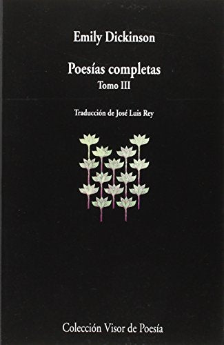 Libro POESIAS COMPLETAS III DICKINSON EMILY de DICKINSON EMILY en Colombia, poesia