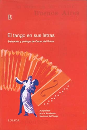 Libro El Tango En Sus Letras,Seleccion Prologo