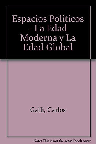 Libro Espacios Politicos, La Edad Moderna Y La