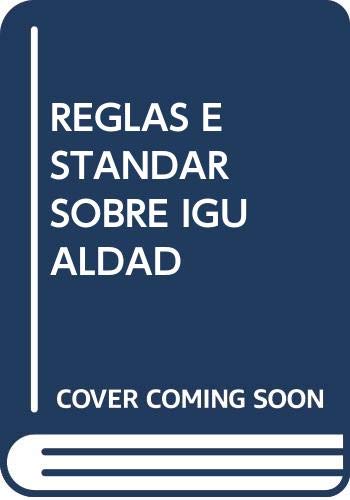 Libro REGLAS ESTANDAR SOBRE IGUALDAD DE OPORTU de NACIONES UNIDAS en Colombia, trabajo social