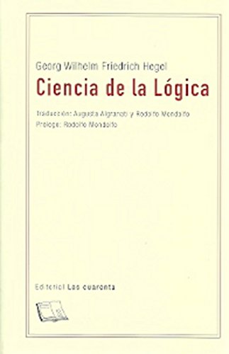 Libro CIENCIA DE LA LOGICA de HEGEL GEORG WILHELM en Colombia, filosofia