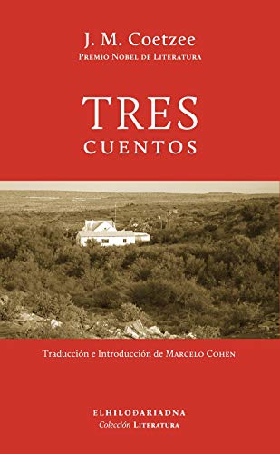 Libro TRES CUENTOS de COETZEE J.M. en Colombia, literatura