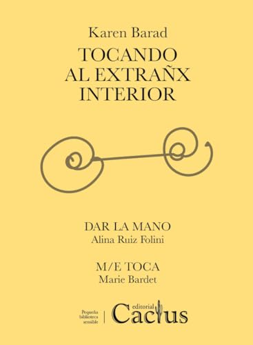 Libro Tocando Al Extrañx Interior, Dar La Mano