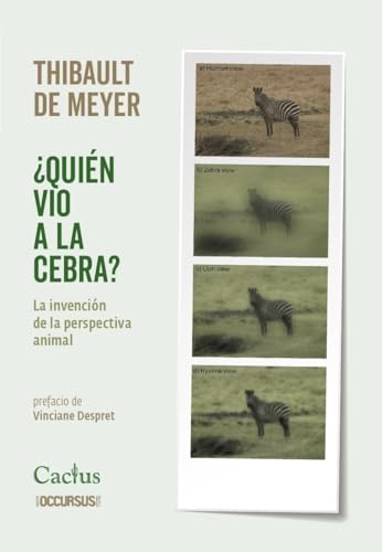Libro QUIEN VIO A LA CEBRA? de DE MEYER THIBAULT en Colombia, filosofia