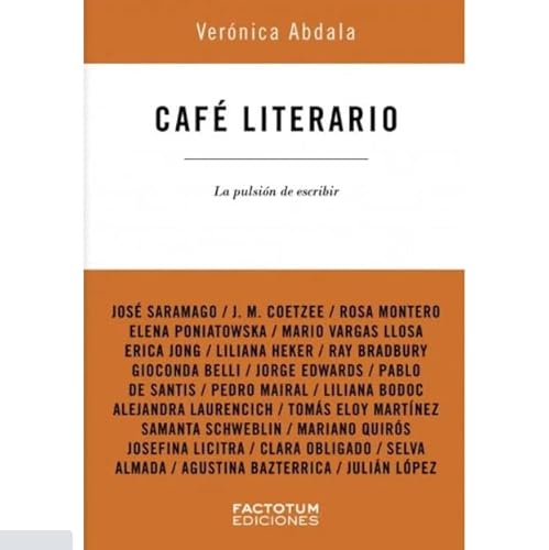 Libro Cafe Literario La Pulsion De Escribir
