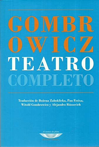 Libro TEATRO COMPLETO GOMBROWICZ de GOMBROWICZ WITOLD en Colombia, teatro
