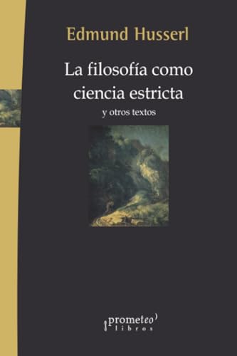 Libro LA FILOSOFIA COMO CIENCIA ESTRICTA de HUSSERL EDMUND en Colombia, filosofia