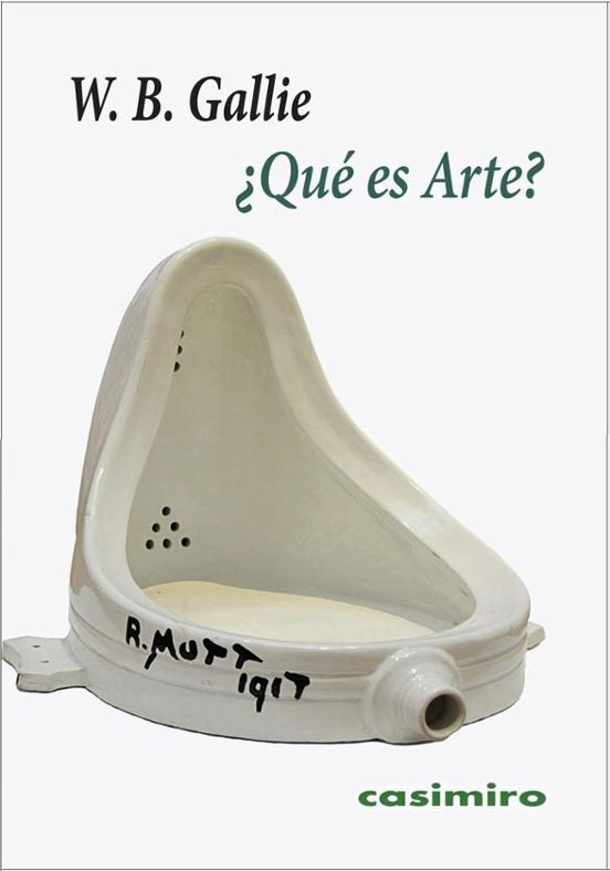 Libro QUE ES ARTE? de GALLIE W.B. en Colombia, arte