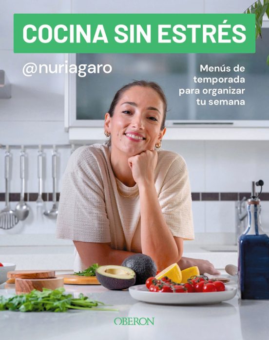 Libro Cocina Sin Estres de Garrido Nuria - Oberon