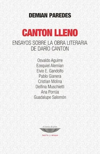 Libro CANTON LLENO de PAREDES DEMIAN en Colombia, ensayo