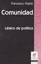 Libro COMUNIDAD LEXICO DE POLITICA de FISTETTI FRANCESCO en Colombia, politica