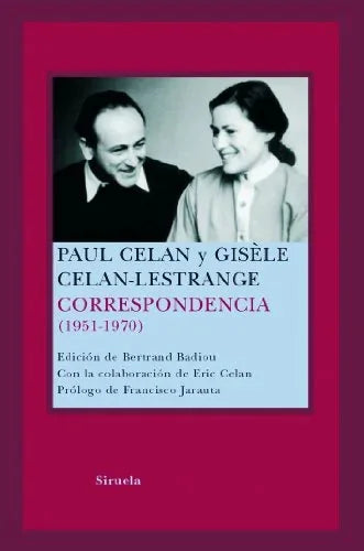 Libro CORRESPONDENCIA PAUL CELAN Y GISELE LESTRANGE de PAUL CELAN Y GISELE CELAN en Colombia, poesia