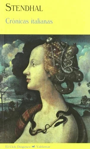 Libro CRONICAS ITALIANAS de STENDHAL en Colombia, literatura