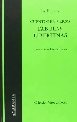Libro CUENTOS EN VERSO FABULAS LIBERTINAS de LA FONTAINE en Colombia, poesia