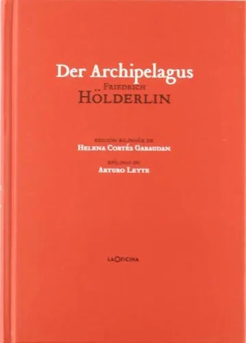 Libro DER ARCHIPIELAGUS de HOLDERNIN FRIEDRICH en Colombia, poesia