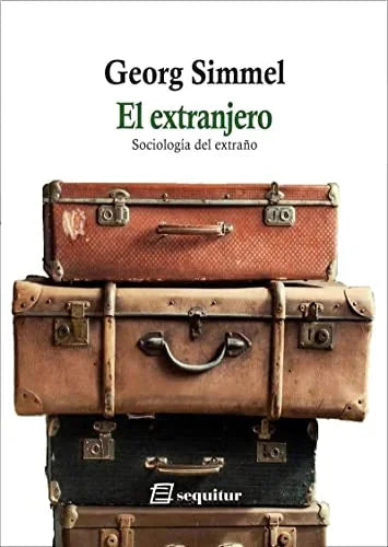 Libro EL EXTRANGERO de SIMMEL GEORG en Colombia, sociologia