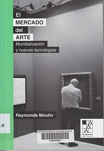 Libro EL MERCADO DEL ARTE de REYMONDE MOULIN en Colombia, fotografia