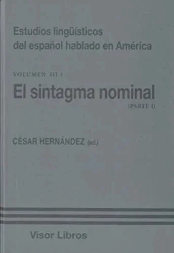 Libro ESTUDIOS DE LINGUISTICA DEL ESPANOL VOL III 1 de HERNANDEZ CESAR en Colombia, lingüística